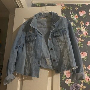 Before You medium blue Jean jacket